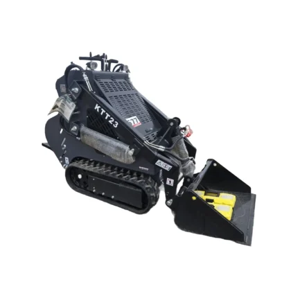 Ton Mini Stand-On Skid Steer Track Loader | 23HP RATO Gas Engine | AGT-KTT23